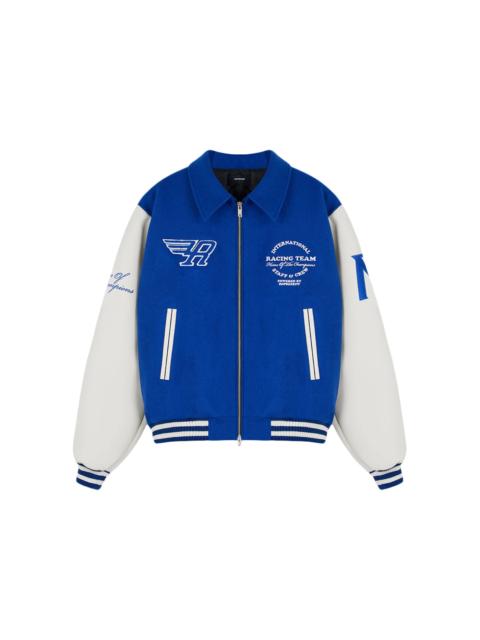 Represent Racing Team Varsity Jacket Cobalt