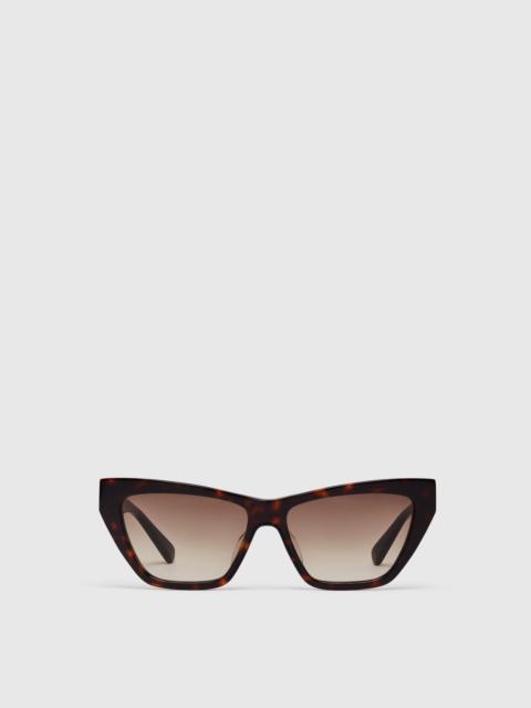 Exaggerated Cat-Eye Sunglasses