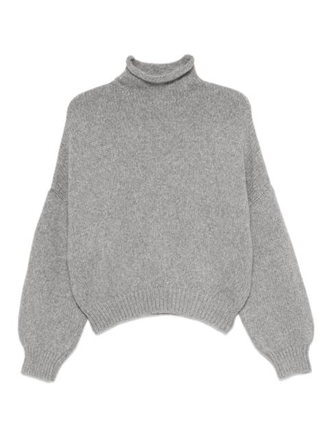 roll-neck sweater