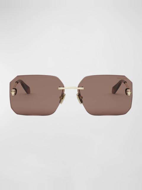 Serpenti Forever Square Sunglasses