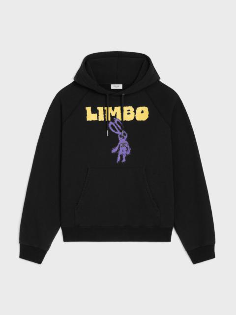 loose hoodie IN cotton fleece