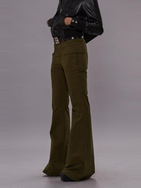 FLARE LEG PANT - OLIVE