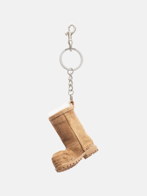 Alaska Boot suede bag charm