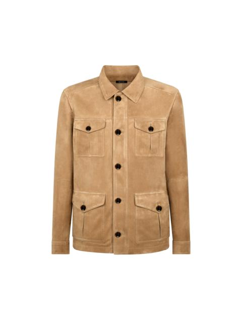 SUEDE FOUR POCKET JACKET