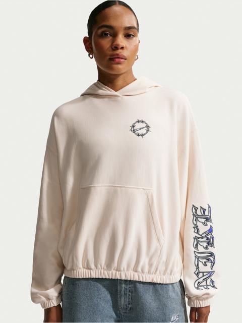 Nike Sportswear Women's Oversized French Terry Graphic Pullover Hoodie