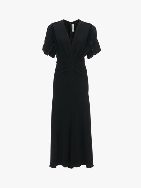 Eve Midi Dress In Black