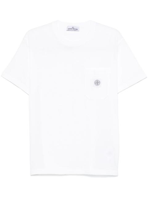 Compass-motif T-shirt