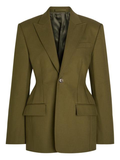 notched-lapels blazer
