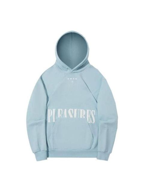 Li-Ning x PLEASURES Graphic Hoodie 'Light Blue' AWDTC01-2