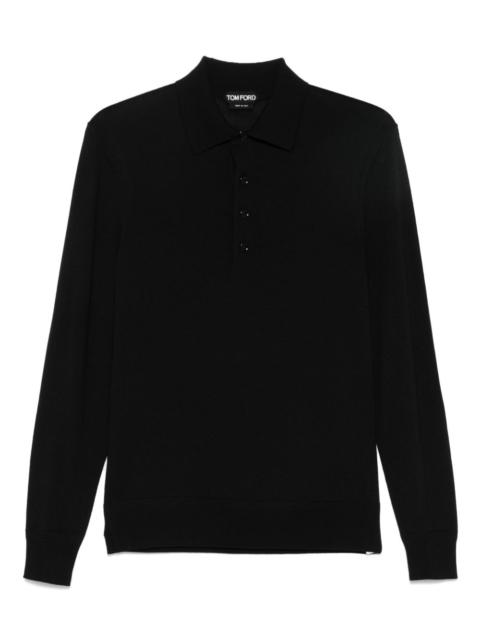 wool polo shirt