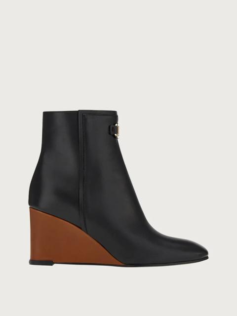 ANKLE BOOT WITH WEDGE HEEL