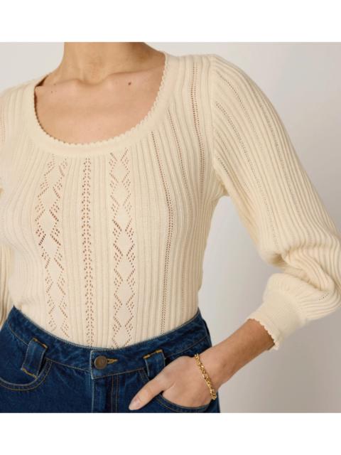 ZOE SWEATER | IVORY
