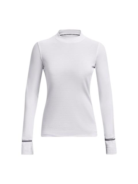 (WMNS) Under Armour Qualifier Cold Long Sleeve T-shirt 'White' 1379343-100
