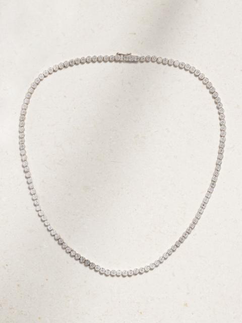 18-karat White Gold Diamond Necklace