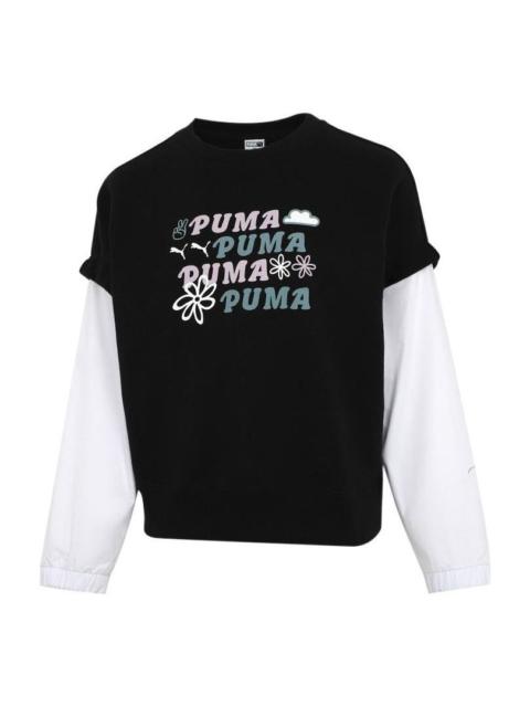 (WMNS) PUMA 2-Fer Graphic Vest Top Logo 'Black' 536092-01