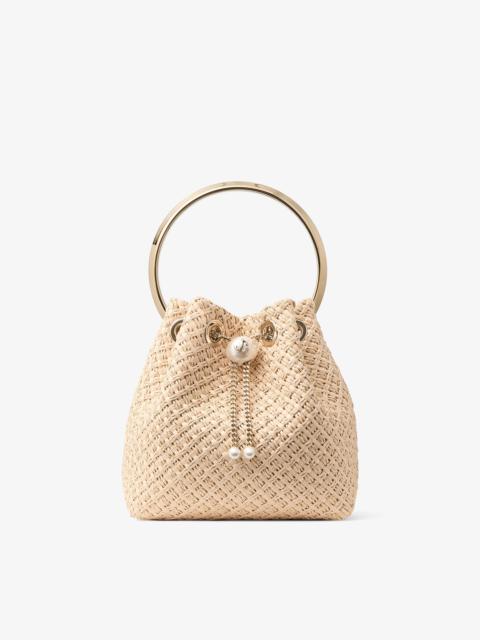 Bon Bon
Natural Raffia Bag With Pearl Closure