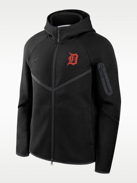 Detroit Tigers Tech Fleece Windrunner Men's Nike MLB Full-Zip Hooded Jacket