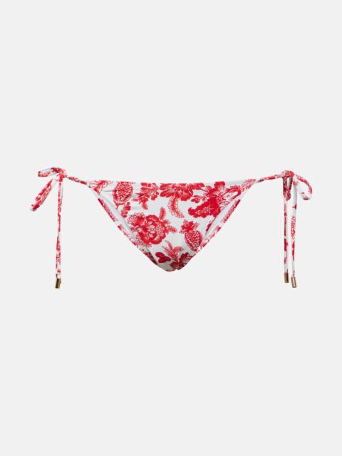 Miami floral bikini bottoms