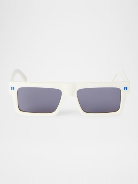 Chandler Logo Rectangle Sunglasses