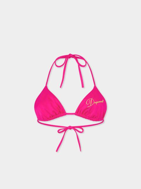 DSQUARED2 SIGNATURE TRIANGLE TOP