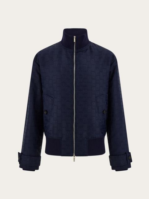 Blouson in Monogram nylon