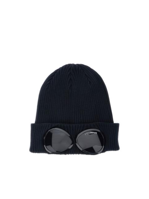 goggle knit beanie hat