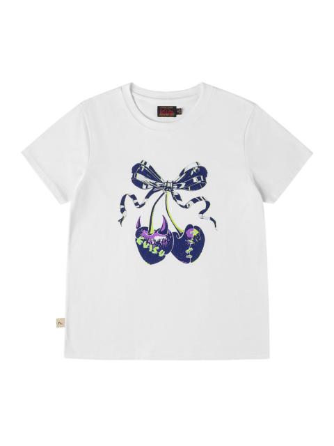 Cherry Bow Printed T-Shirt