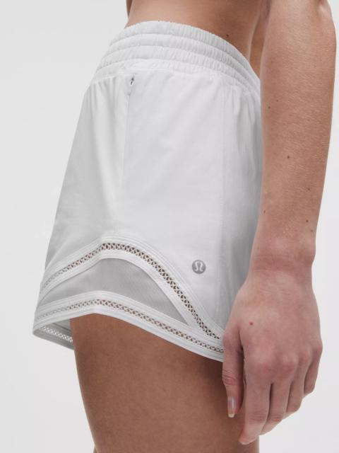 Hotty Hot High-Rise Lined Short 4" *Lace Trim