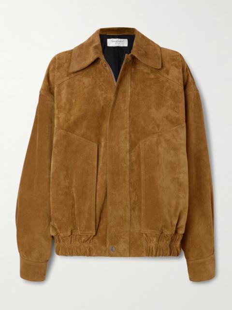 Suede jacket Brown