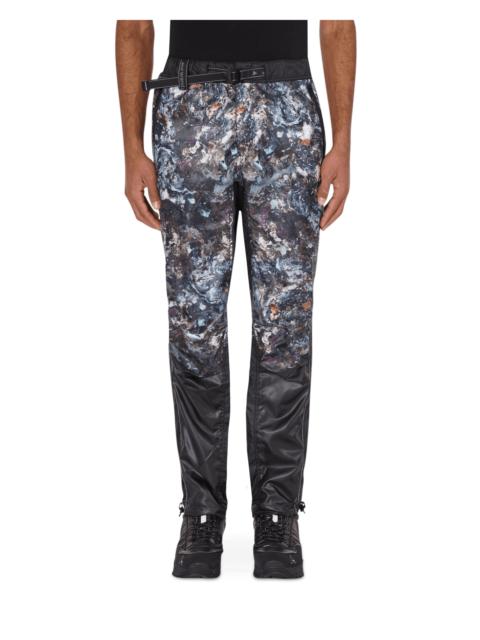 Stone Printed Ripstop Pants Black