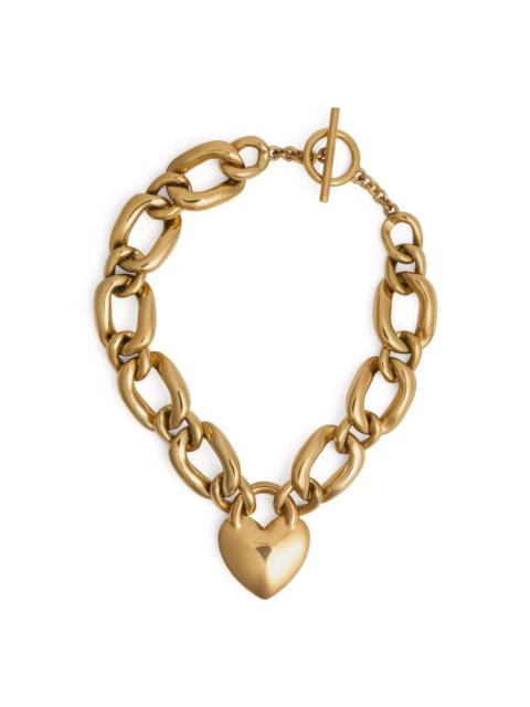 Heart chain necklace