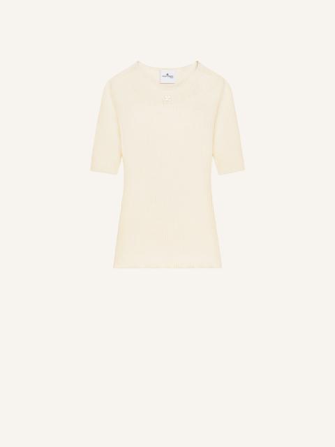 SOLAR LIGHT RIB SWEATER