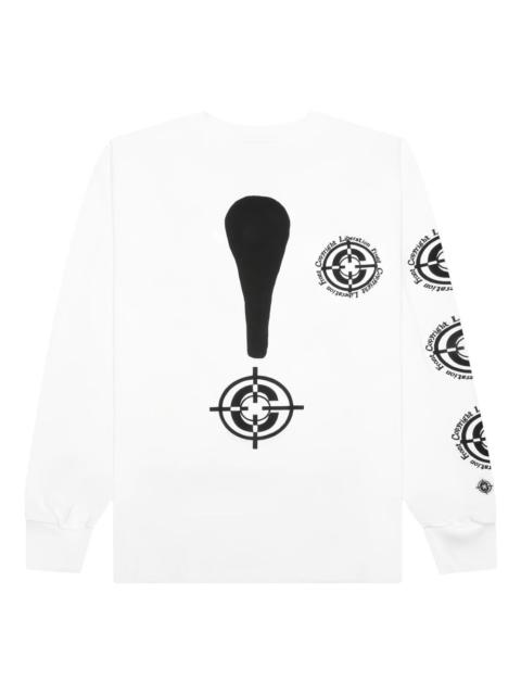 graphic-print long-sleeved T-shirt