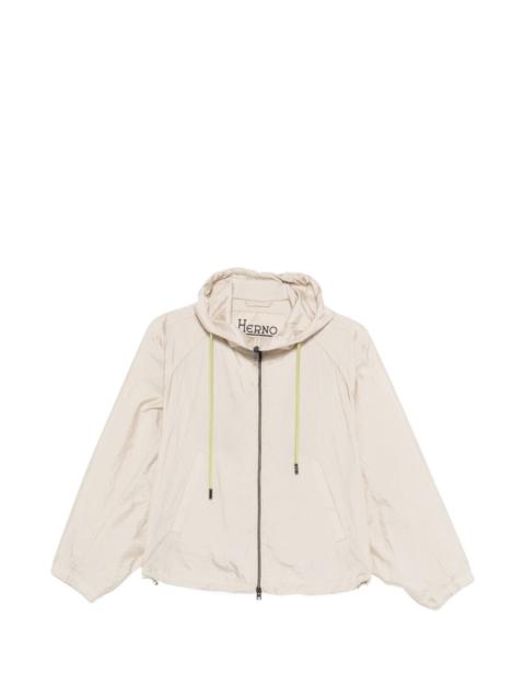 beige bomber jacket