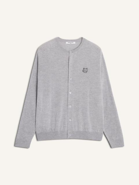 FOX HEAD FINE MERINO CARDIGAN