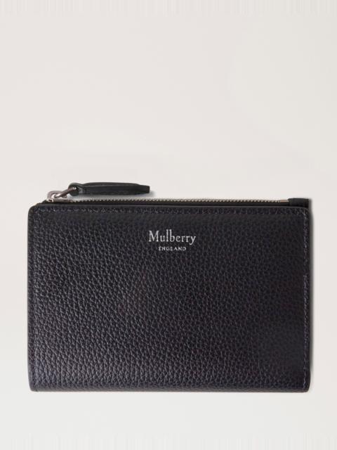 Continental Bifold Zipped Wallet
Black Small Classic Grain