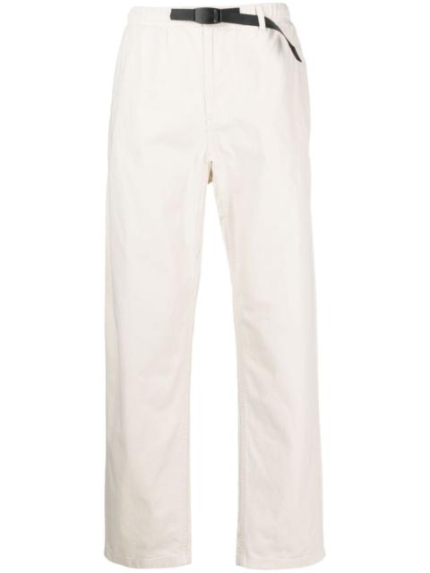 belted loose-fit trousers
