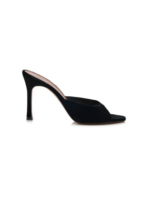 Alexa Velvet Mules black