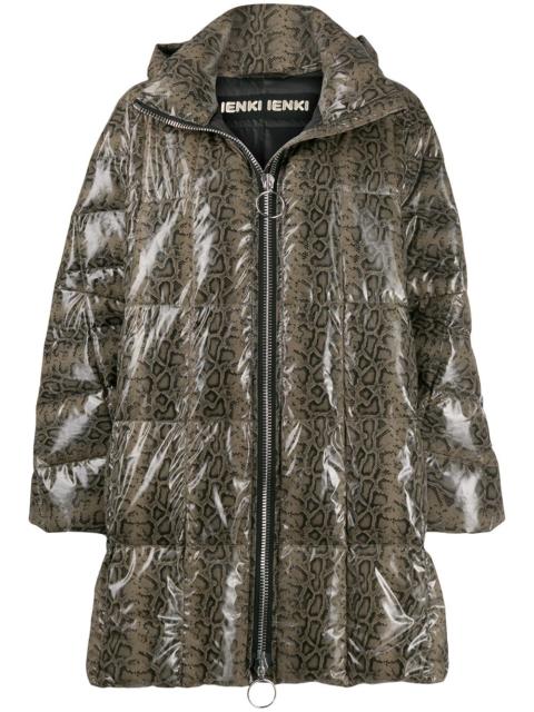 printed puffer jacket