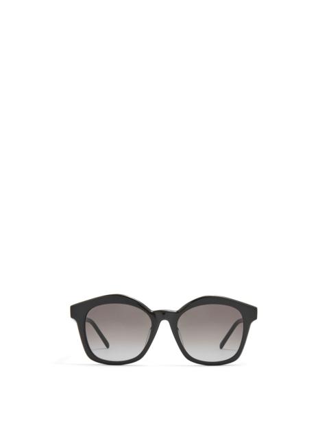 Browline sunglasses in acetate