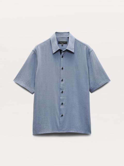 Relaxed Fit Dalton Dobby Striped Shirt