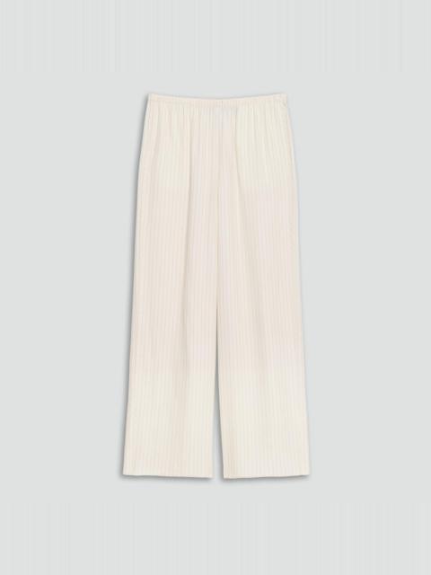 Vented Pull-On Pant in Washed Stripe