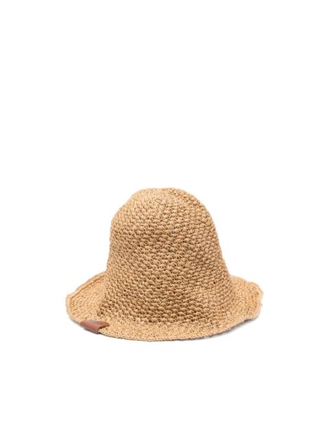 straw bucket hat