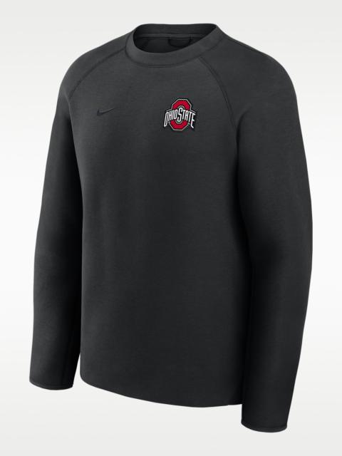 Ohio State Tech Fleece Men's Nike College Pullover Crew