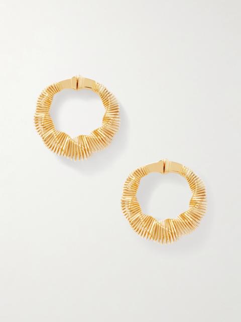Gold-tone Hoop Earrings