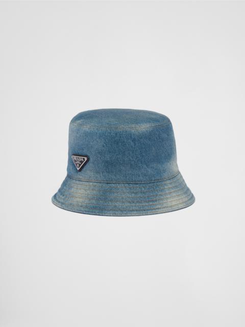 Denim bucket hat