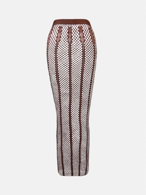 FORTUNE SKIRT OLD MONEY BROWN