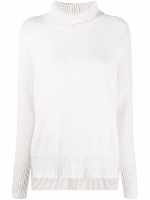 roll-neck cashmere jumper