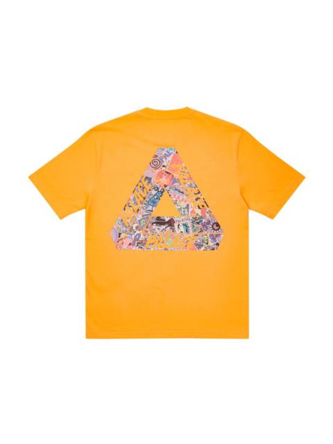 Palace Tri-Sticker Pack T-shirt Light Orange