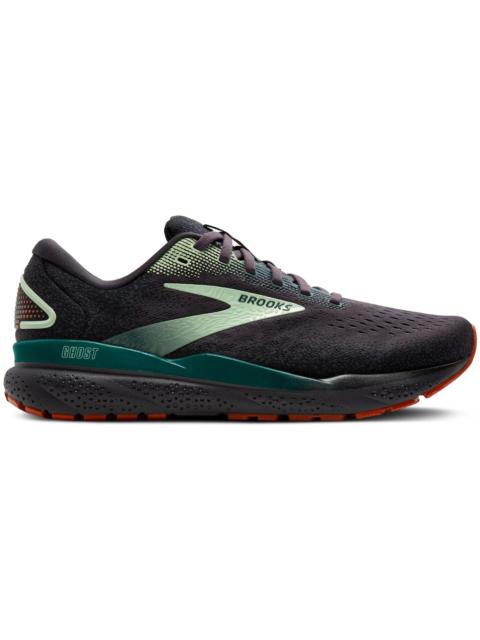 Brooks Ghost 16 Blackened Pearl June Bug Green